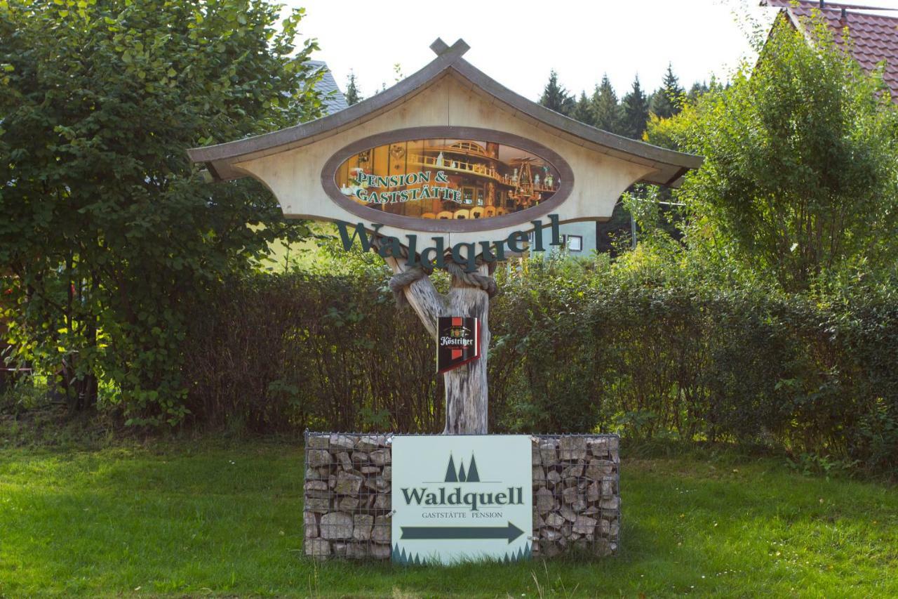 Gaststaette & Pension Waldquell Antonshohe ภายนอก รูปภาพ